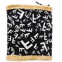 دستمال سر و گردن مدل اسکارف تو خز بافت