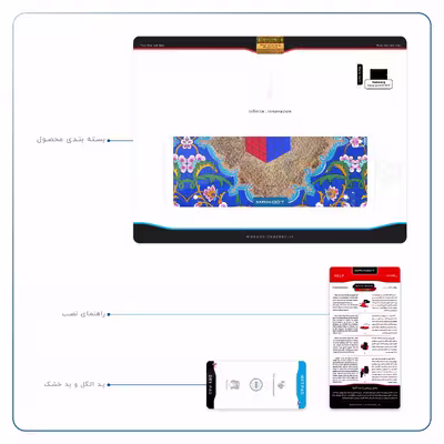 برچسب پوششی ماهوت مدل Maryams Mathematics مناسب برای تبلت سامسونگ Galaxy Tab S2 9.7 2015 T810