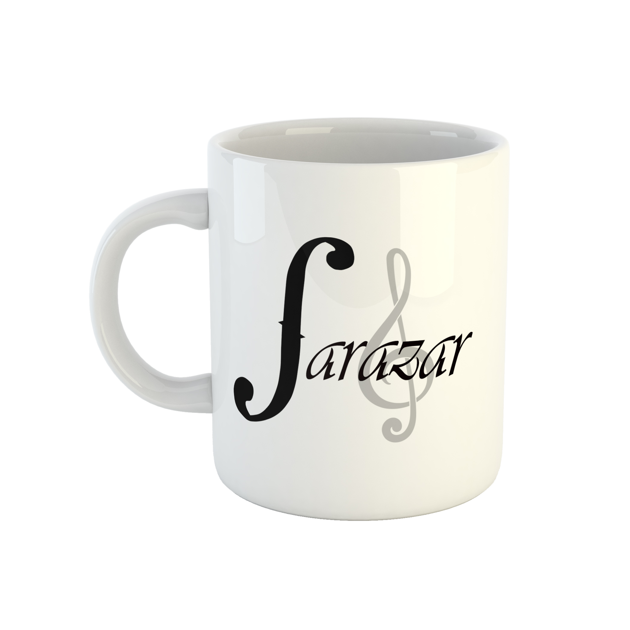 ماگ طرح فر آذر مدل ویولن