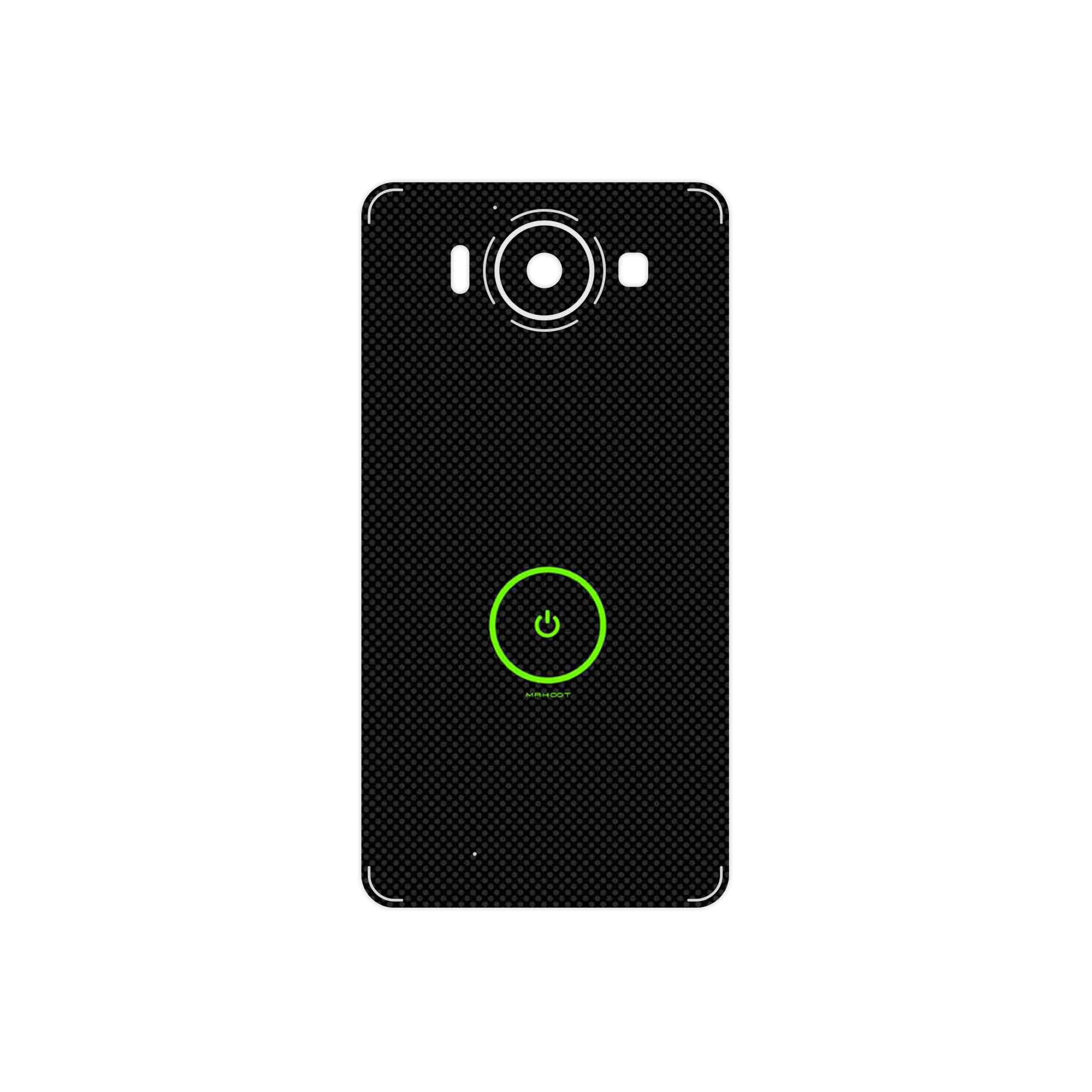 برچسب پوششی ماهوت مدل Minimal Power Button مناسب برای گوشی موبایل مایکروسافت Lumia 950