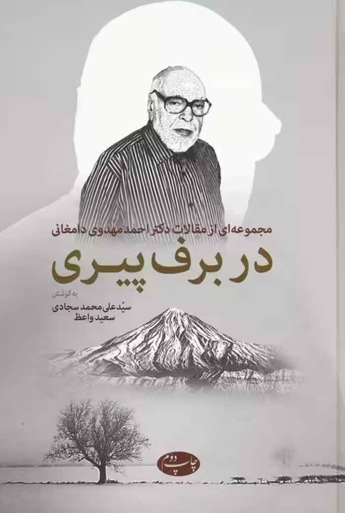 در برف پیری (مجموعه ای از مقالات دکتر احمد مهدوی دامغانی) - ناشربوک | خرید آنلاین کتاب