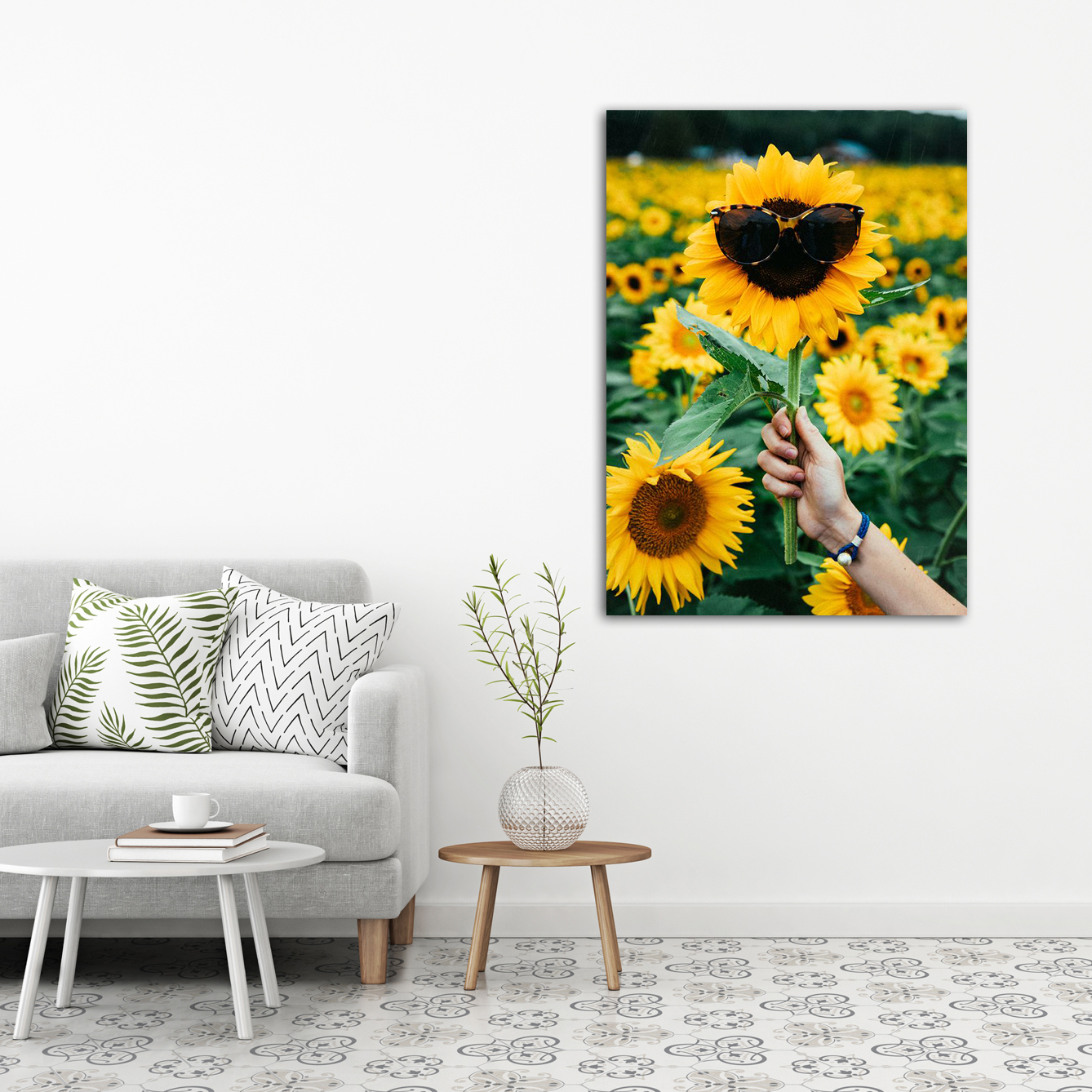 تابلوشاسی طرح مزرعه آفتابگردان کد 15