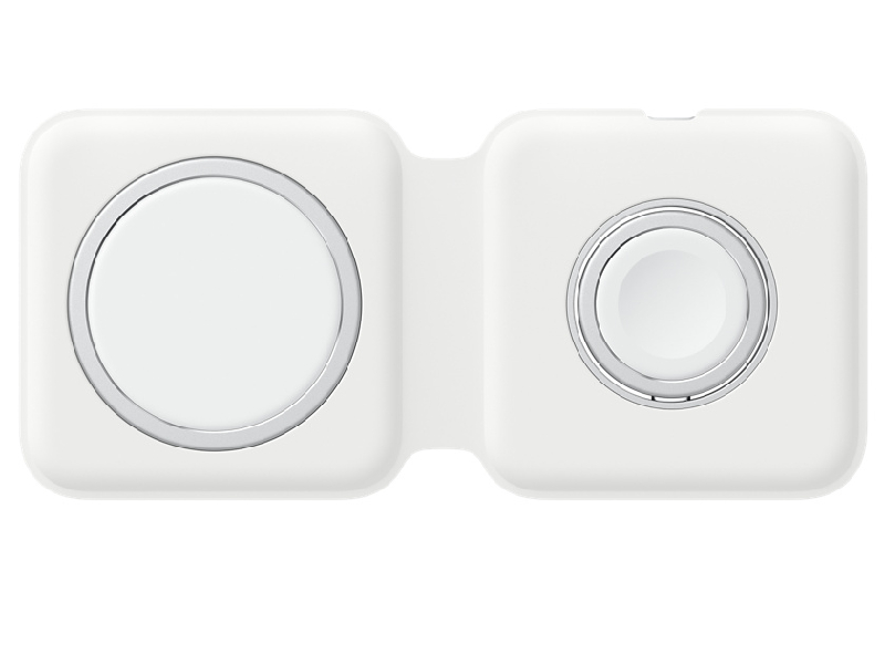 شارژر وایرلس مگ سیف دوکاره اپل مدل MHXF3