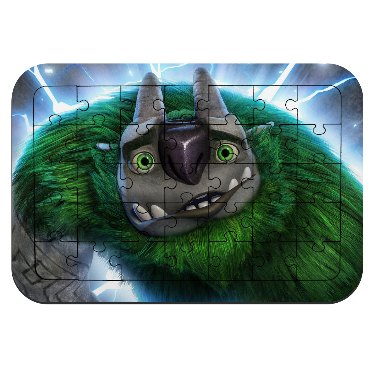 پازل 35 تکه طرح انیمیشن شکارچیان ترول مدل NI1627