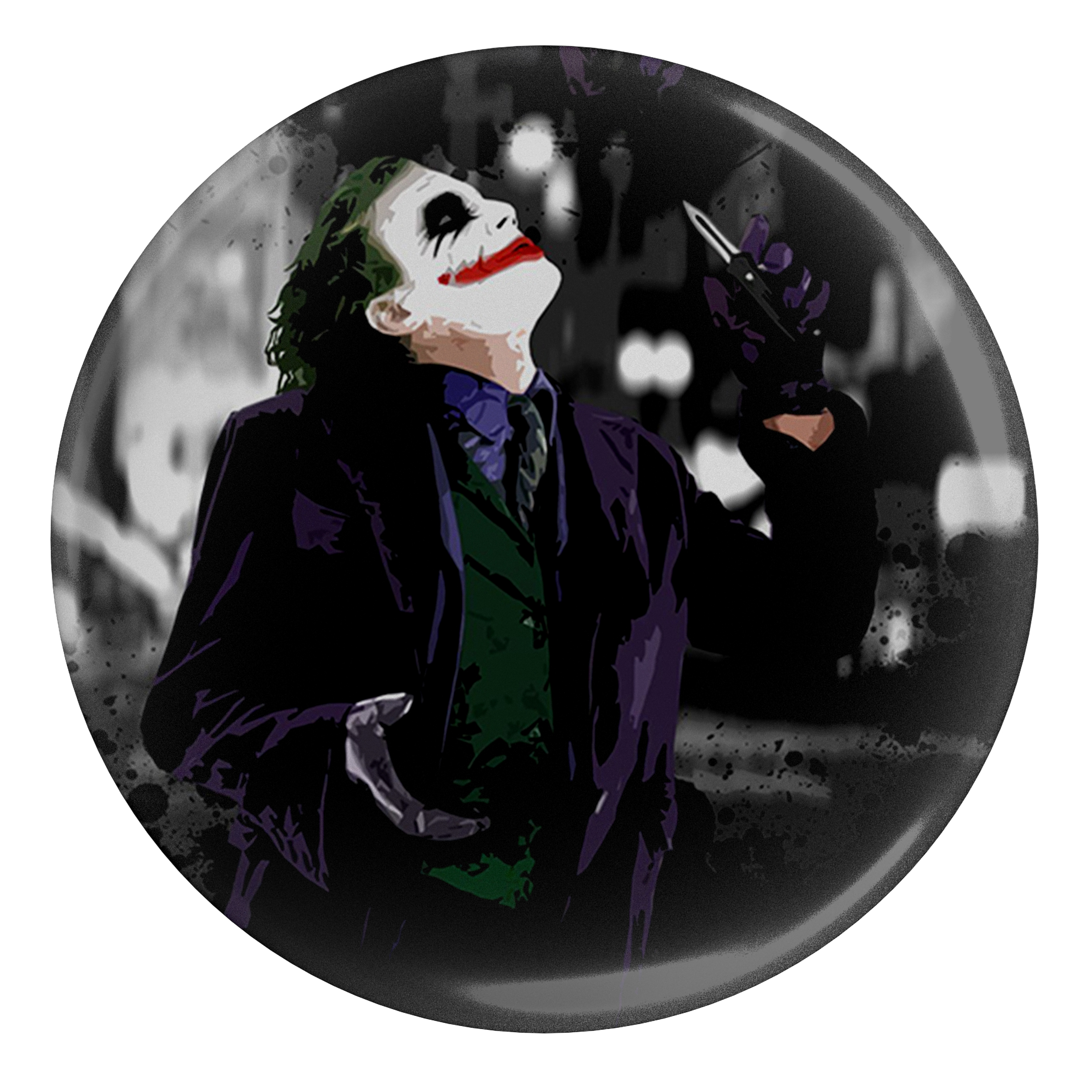 پیکسل طرح هیث لیچر در فیلم شوالیه تاریکی مدل S4926