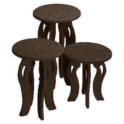 استند گلدان مدل ST-NZ186 طرح هلالی