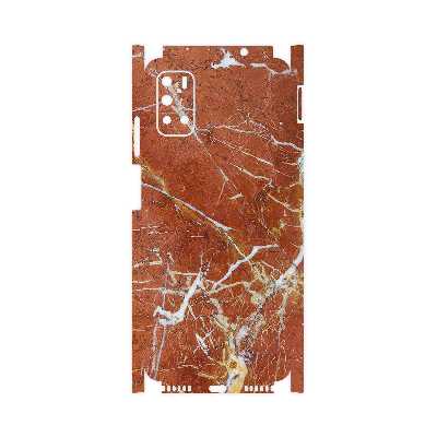 برچسب پوششی ماهوت مدل Red Marble-FullSkin مناسب برای گوشی موبایل جی پلاس Z10