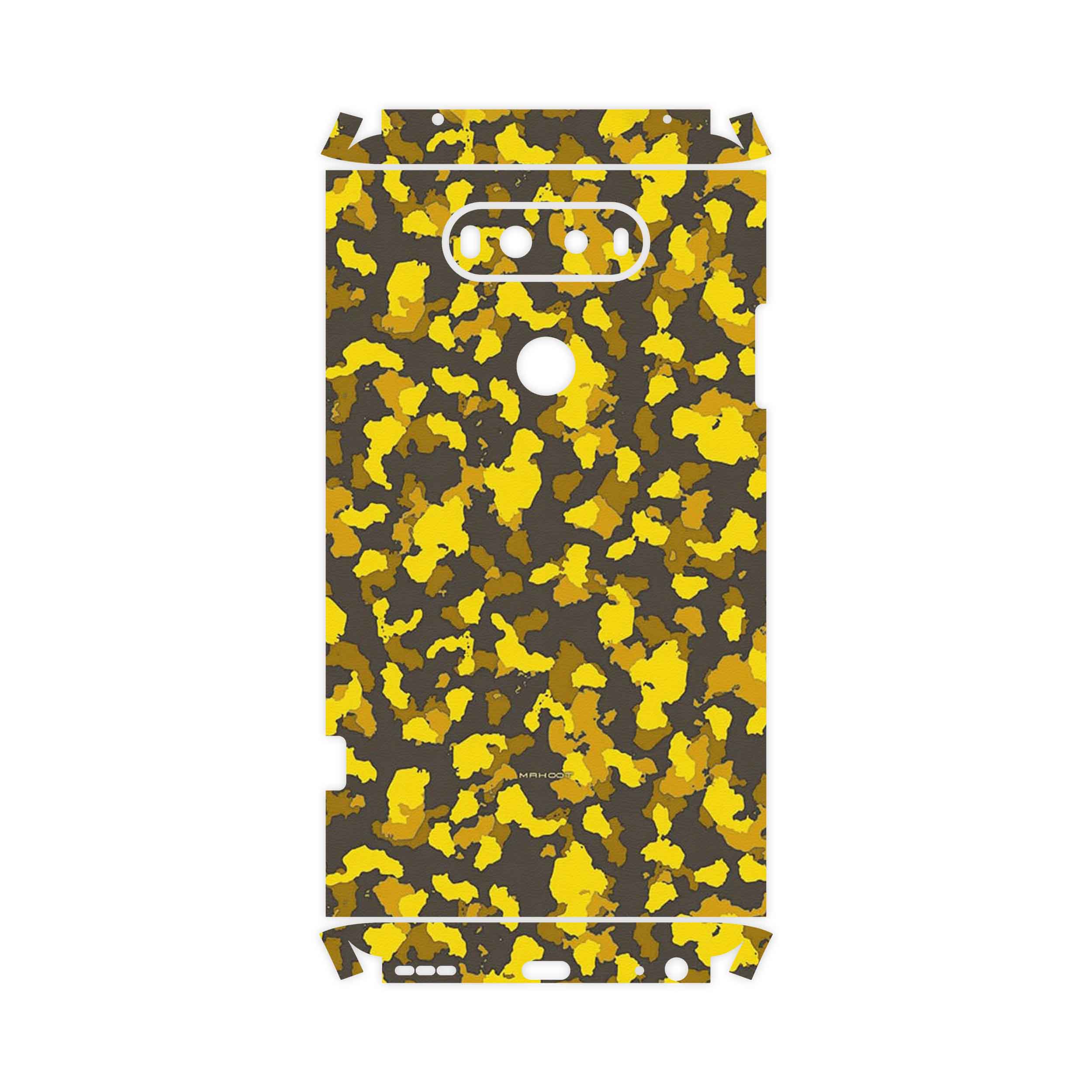 برچسب پوششی ماهوت مدل Yellow Infantry Army-FullSkin مناسب برای گوشی موبایل ال جی V20