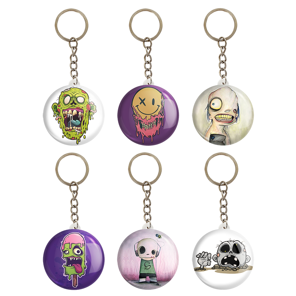 جاکلیدی خندالو طرح ترسناک کد 43B مجموعه 6 عددی