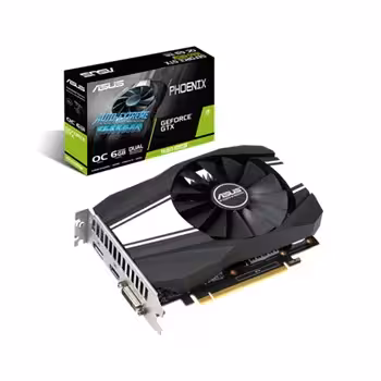 کارت گرافیک ایسوس با حافظه 6GB مدل PH-GTX1660S-O6G