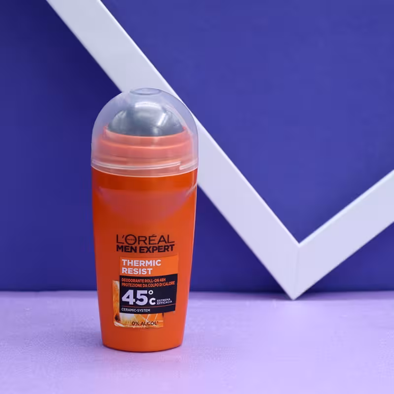 مام رول مردانه لورال LOREAL THERMIC RESIST حجم 50 میل 91503