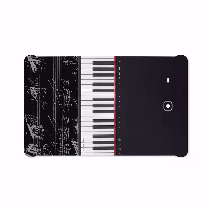 برچسب پوششی ماهوت مدل Piano-Instrument مناسب برای تبلت سامسونگ Galaxy Tab E 9.6 2015 T561