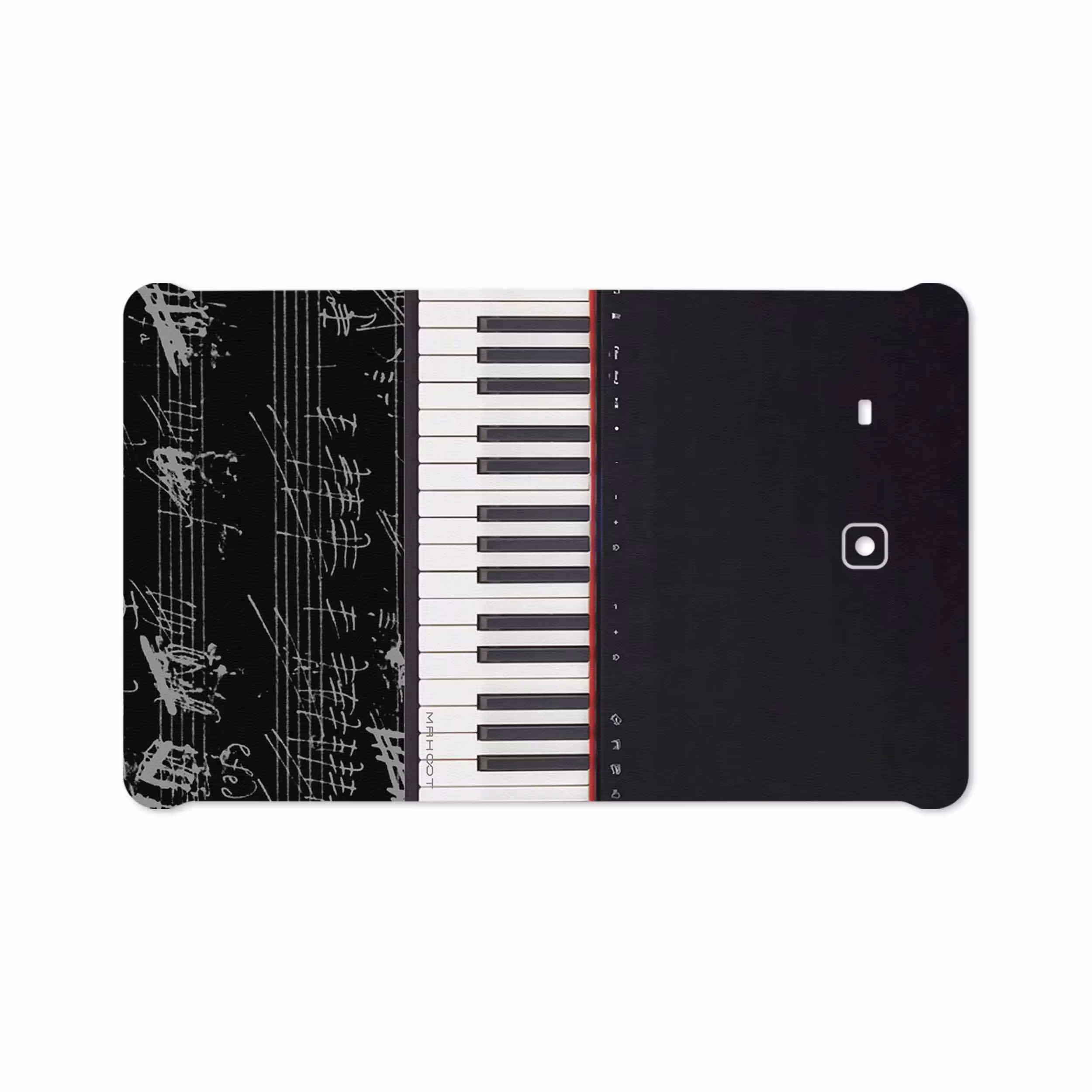 برچسب پوششی ماهوت مدل Piano-Instrument مناسب برای تبلت سامسونگ Galaxy Tab E 9.6 2015 T561