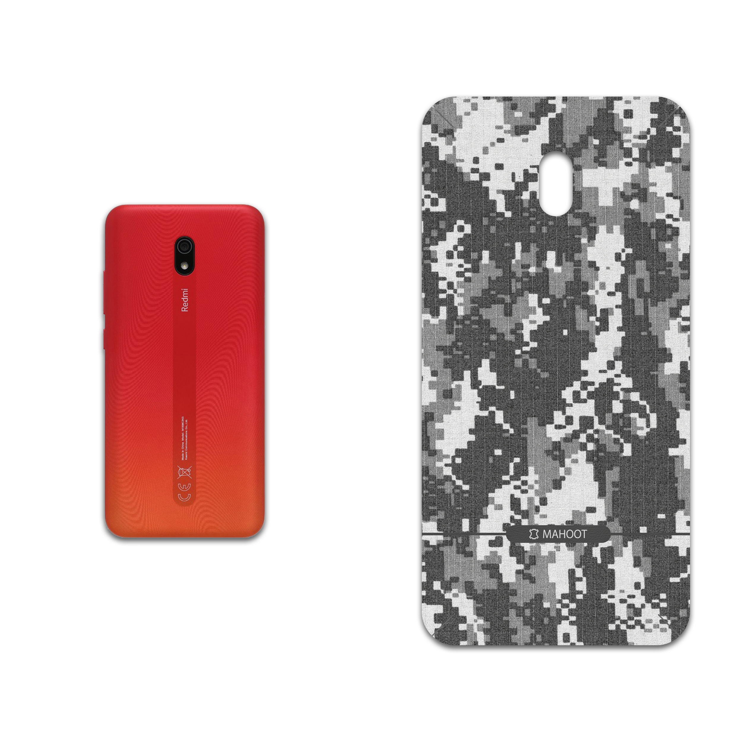 برچسب پوششی ماهوت مدل Navi-Pixel مناسب برای گوشی موبایل شیائومی Redmi 8A