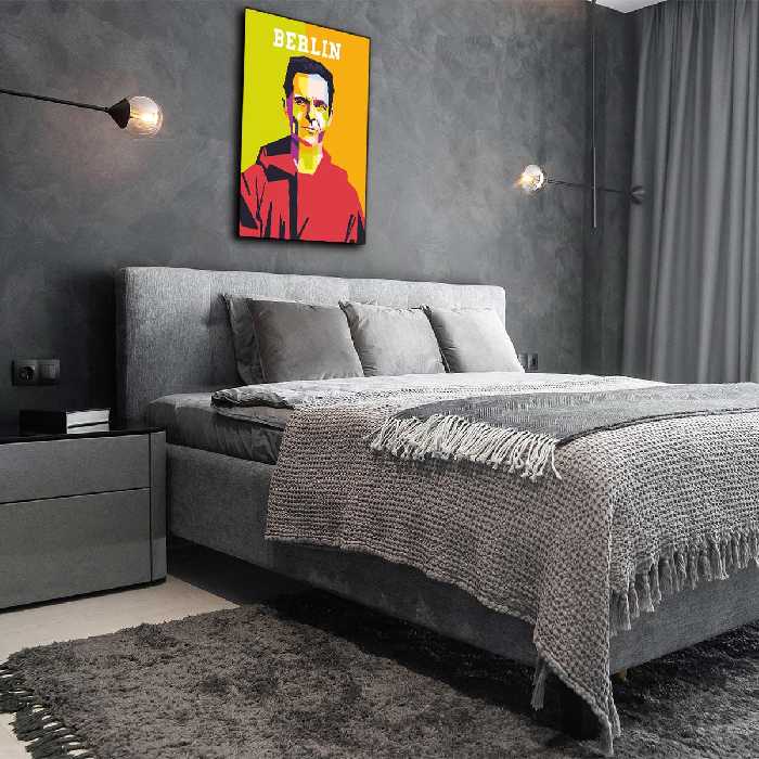 تابلو شاسی مدل Money heist کد S-9012