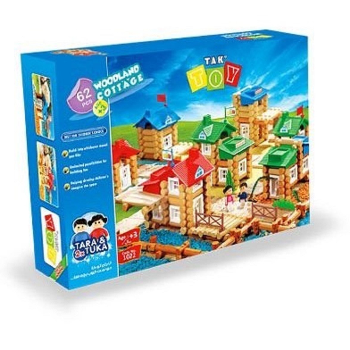  کلبه جنگلی 62 تکه