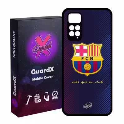 کاور گارد ایکس طرح Barcelona مدل Glass10058 مناسب برای گوشی موبایل شیائومی Redmi Note 11S/ Note 11 4G