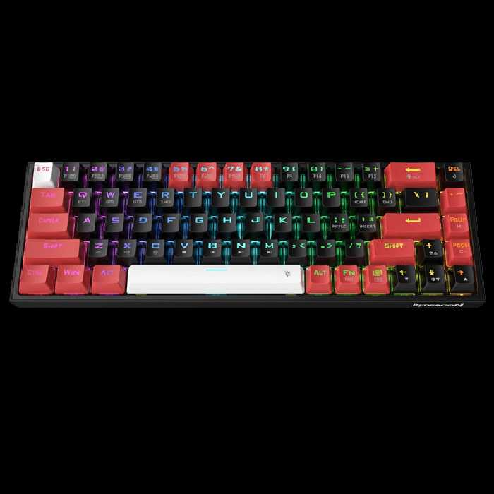 کیبورد گیمینگ ردراگون REDRAGON K631-RGB PRO BRW RED SWITCH
