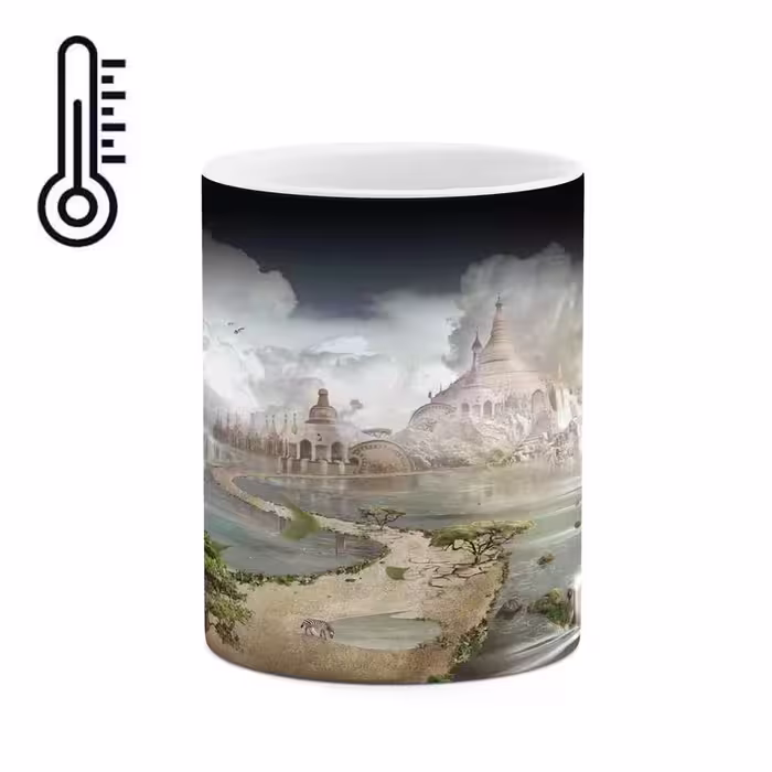 ماگ حرارتی کاکتی طرح انیمه مدل mgh17548