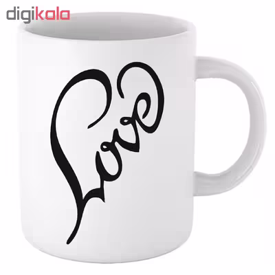 ماگ طرح عشق کد 6598