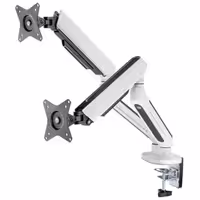 خرید پایه نگهدارنده مانیتور Twisted Minds TM54-C012-W Dual Premium Gaming Monitor Arm With RGB Lighting - White با بهترین قیمت