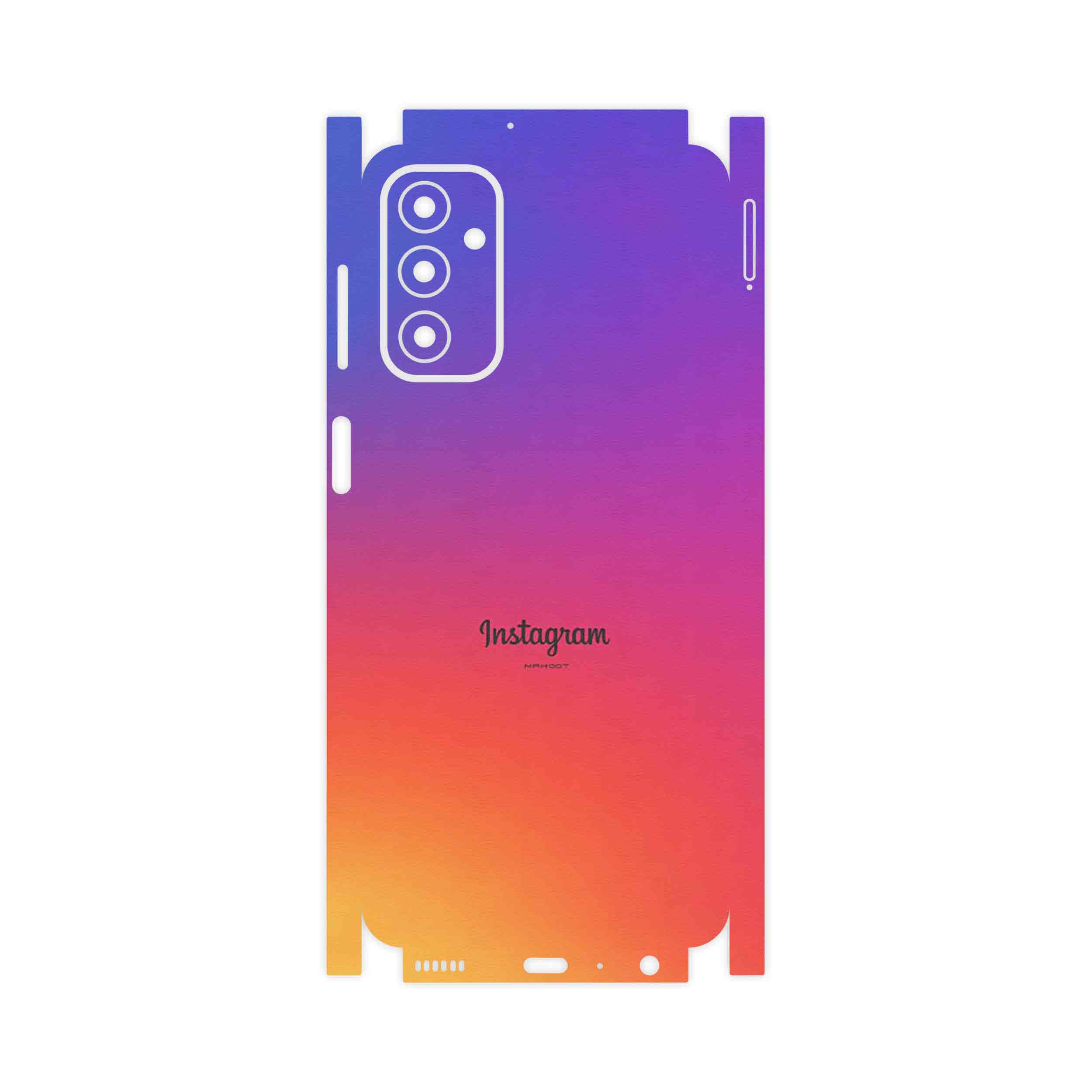 برچسب پوششی ماهوت مدل Instagram-FullSkin مناسب برای گوشی موبایل سامسونگ Galaxy M23