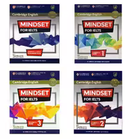 کتاب Cambridge English Mindset For IELTS اثر جمعی از نویسندگان انتشارات جنگل 4 جلدی