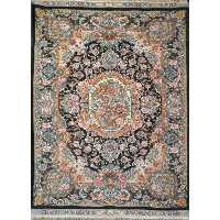 فرش دستبافت یک و نیم متری کد 6951544