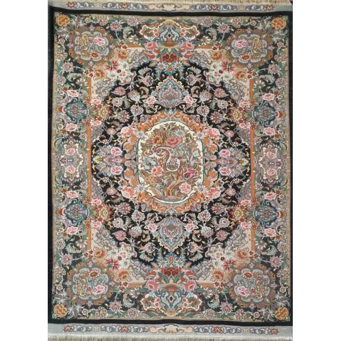 فرش دستبافت یک و نیم متری کد 6951544