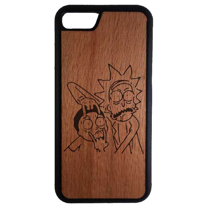 کاور طرح ریک و مورتی کد 1105410943144 مناسب برای گوشی موبایل اپل iphone 6 plus/6s plus