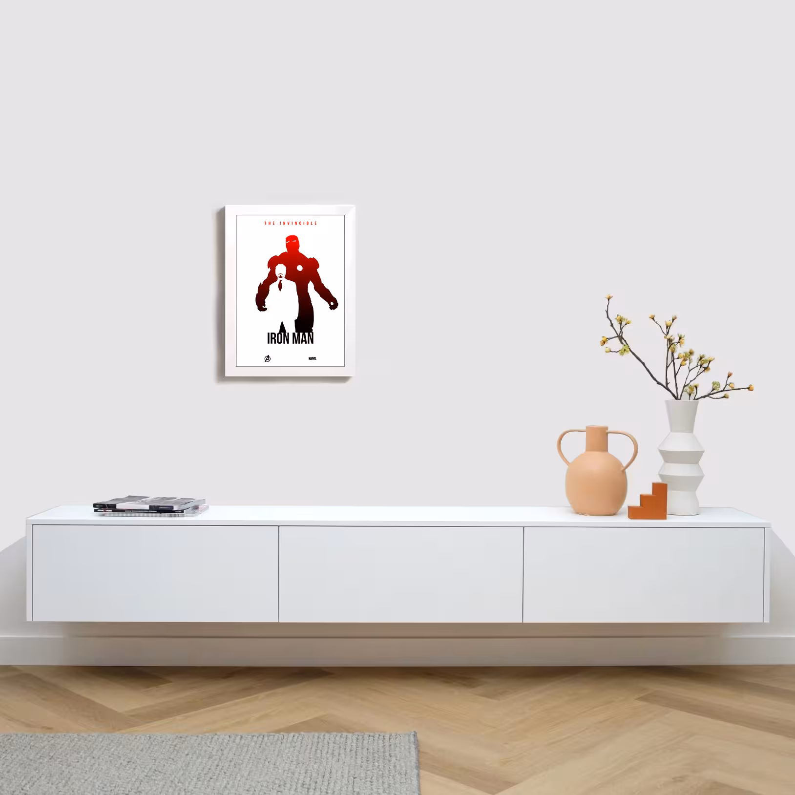 تابلو مدل فیلم مارول آیرون من marvel ironman W411
