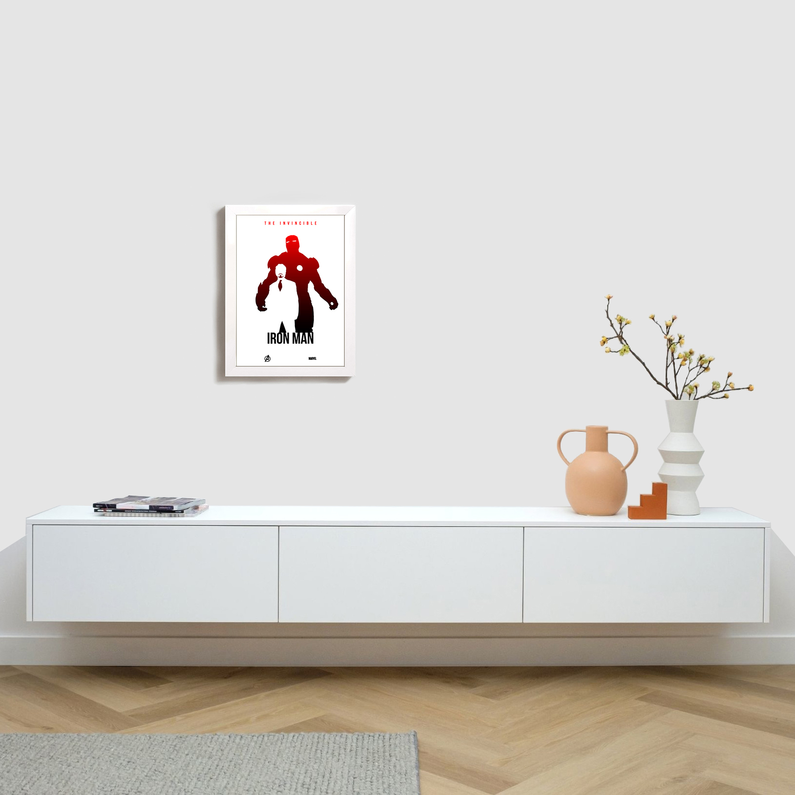 تابلو مدل فیلم مارول آیرون من marvel ironman W411