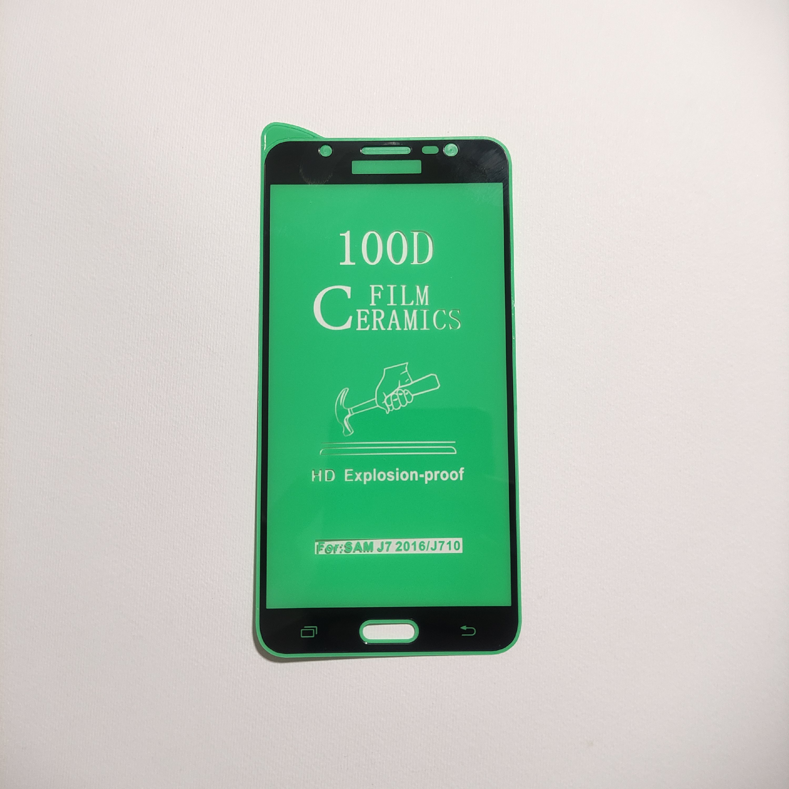 محافظ صفحه نمایش سرامیکی نشکن مناسب برای گوشی موبایل سامسونگ J710/J7 2016