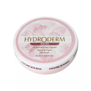 کرم مرطوب کننده دست و صورت هیدرودرم (SATIN) به حجم 75 میلی لیتر