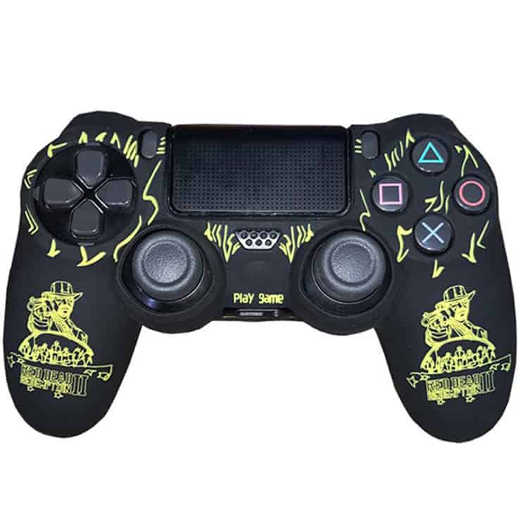 کاور کنترلر DualShock 4 – طرح Red Dead Redemption 2 Yellow
