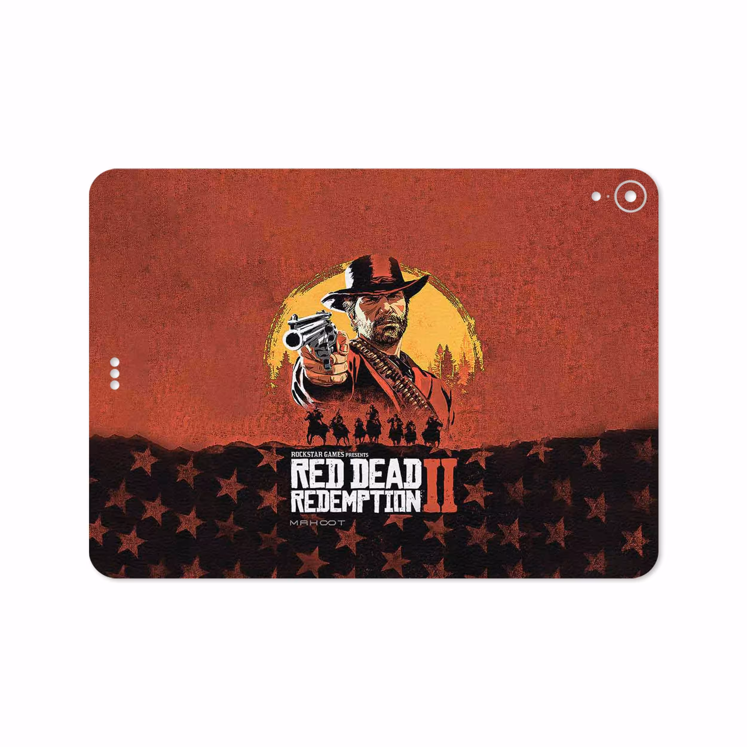 برچسب پوششی ماهوت مدل Red-Dead-Redemption-Game مناسب برای تبلت اپل iPad Pro 11 2018 A2013