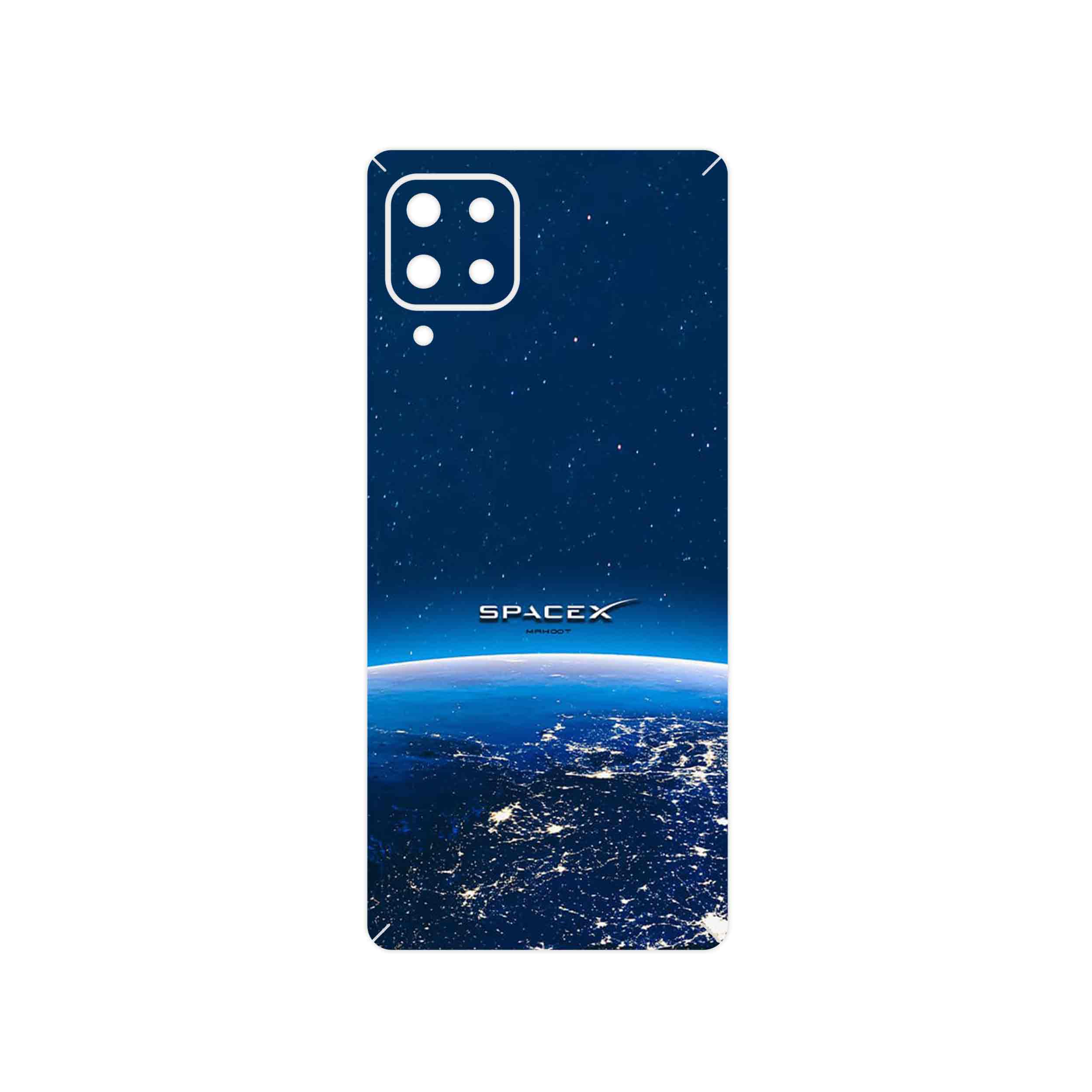 برچسب پوششی ماهوت مدل Space X مناسب برای گوشی موبایل سامسونگ Galaxy M62
