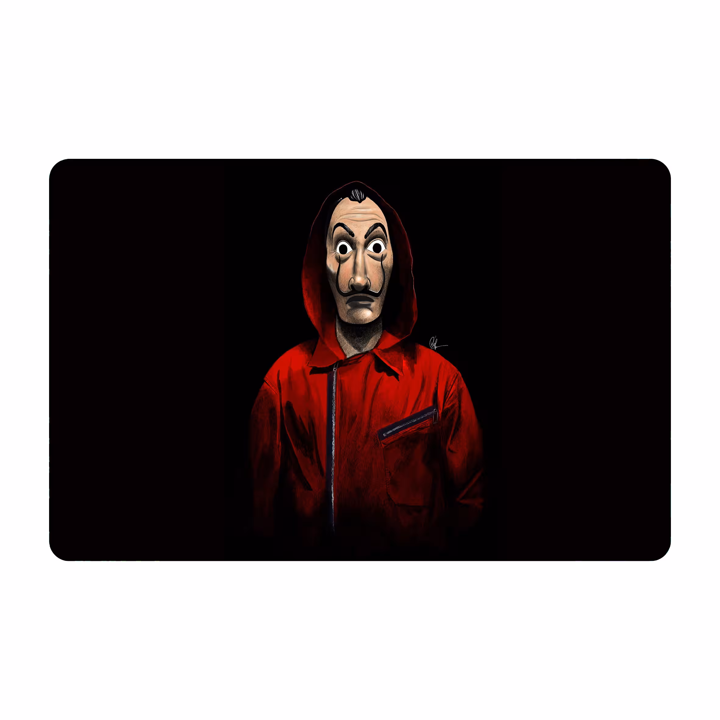 ماوس پد طرح مانی هیست - Money Heist مدل mpb99