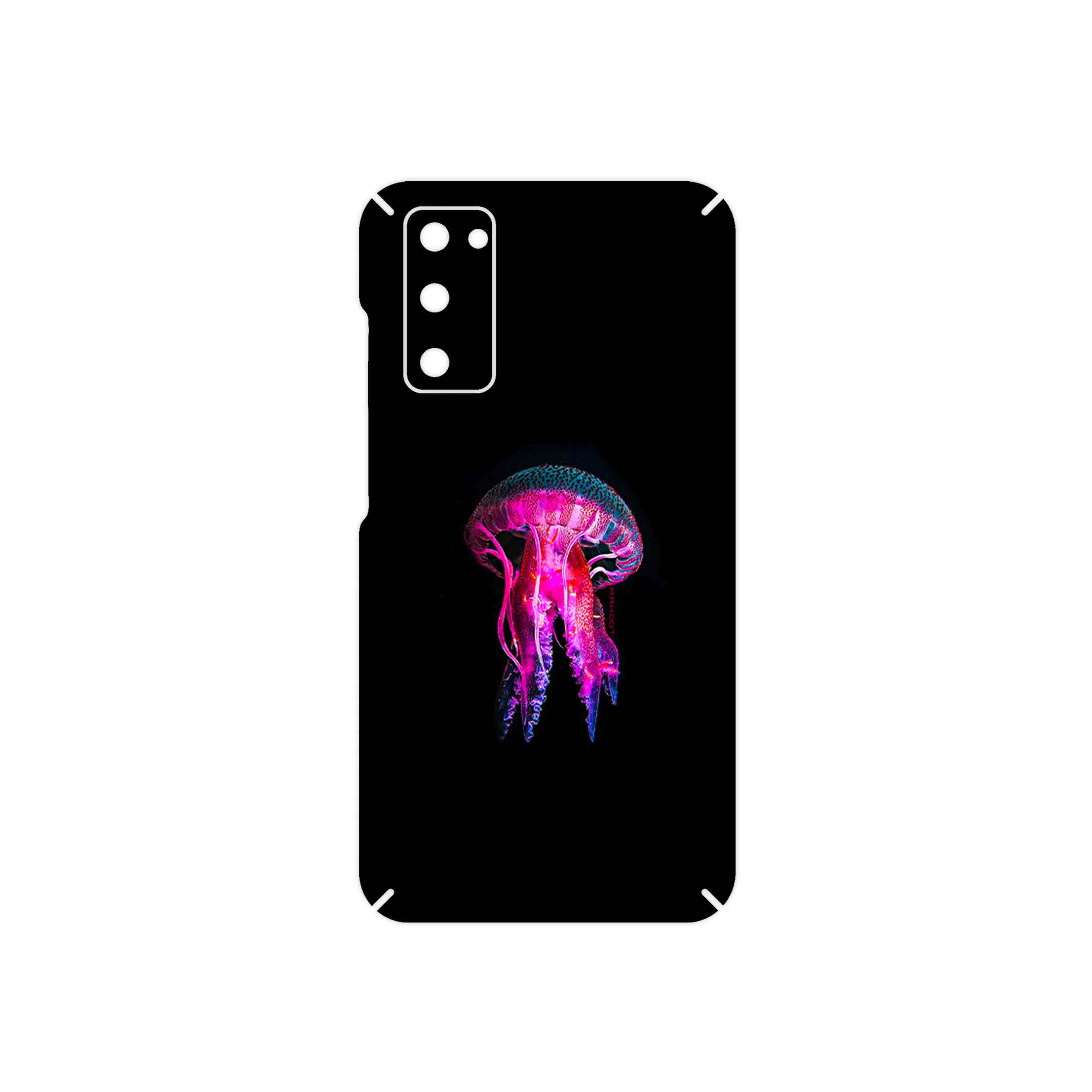 برچسب پوششی ماهوت مدل jellyfish مناسب برای گوشی موبایل سامسونگ Galaxy S20 FE