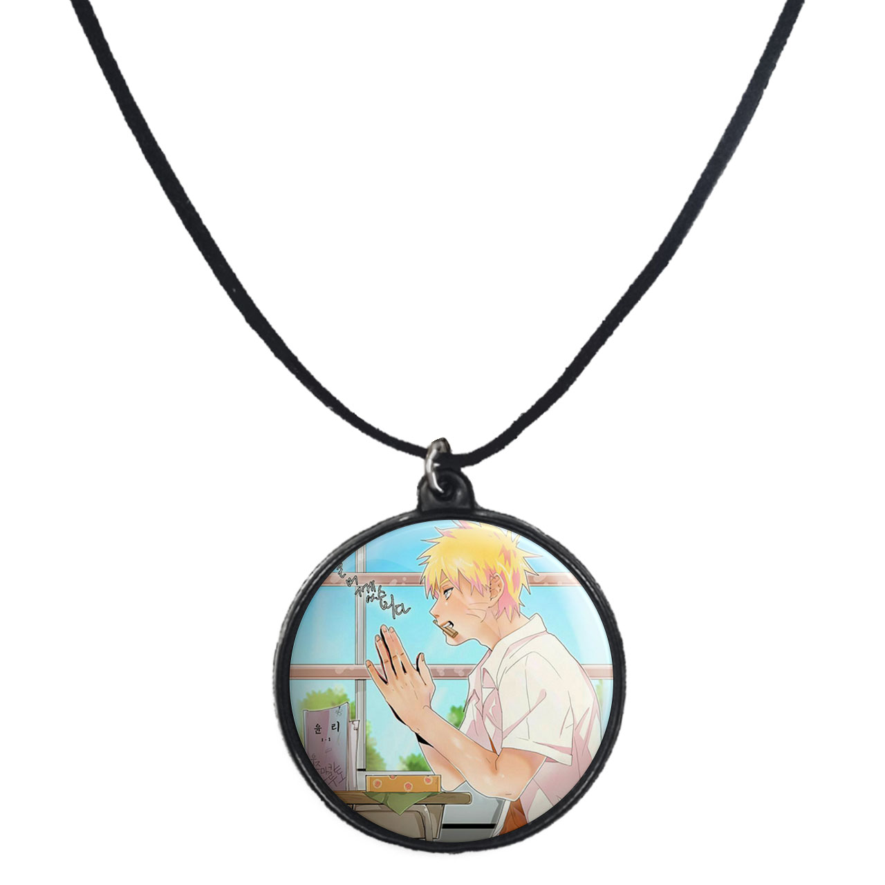 گردنبند پرمانه طرح Naruto کد pmb.25033 مدل دو طرفه