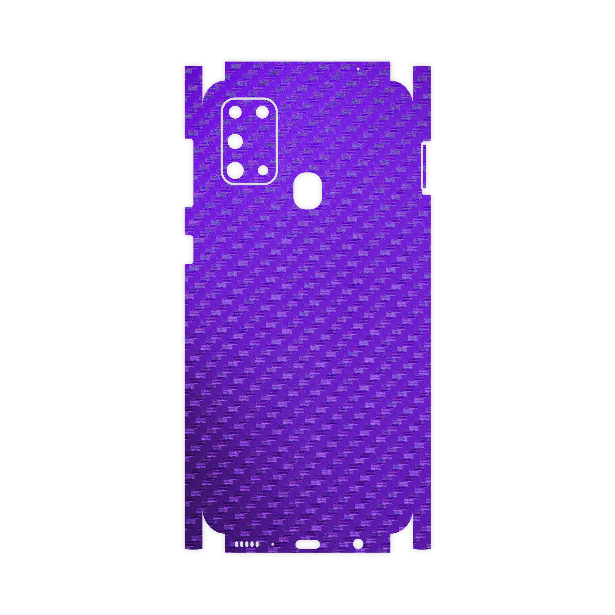 برچسب پوششی ماهوت مدل Full skin-Purple-Fiber مناسب برای گوشی موبایل سامسونگ Galaxy M31