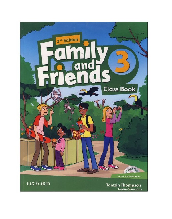 کتاب زبان انگلیسی (family and friends 3 (Class Book