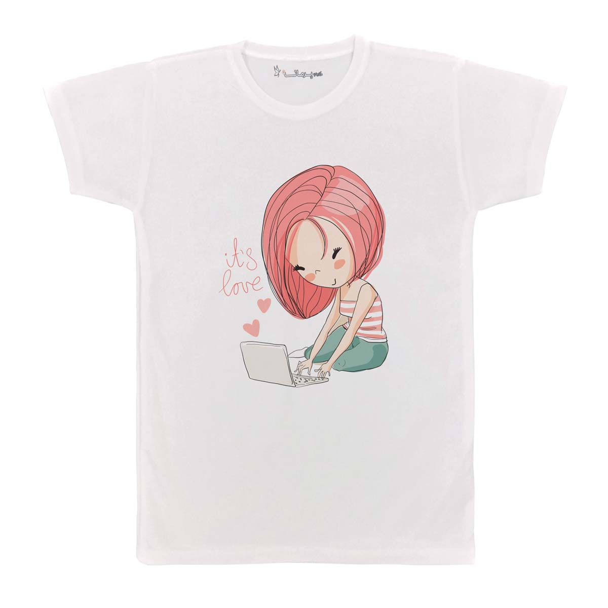 تی شرت بچگانه پرمانه مدل cute کد pmt.2200