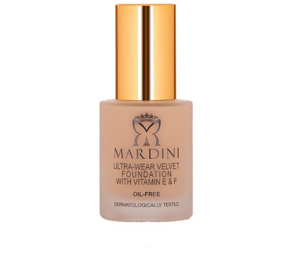 کرم پودر مات ماردینی مدل ULTRA WEAR Velvet شماره 55 حجم 30 میلی لیتر