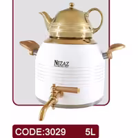 کتری قوری طرح ترک نزاز 5 لیتر کد 3029