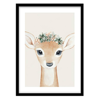 قیمت و خرید تابلو دکوراتیو اتاق کودک مدل آهو کد 1276