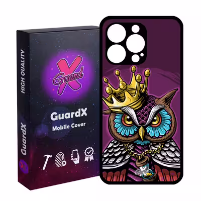کاور گارد ایکس طرح Owl مدل Glass10081 مناسب برای گوشی موبایل اپل iPhone 13 Pro