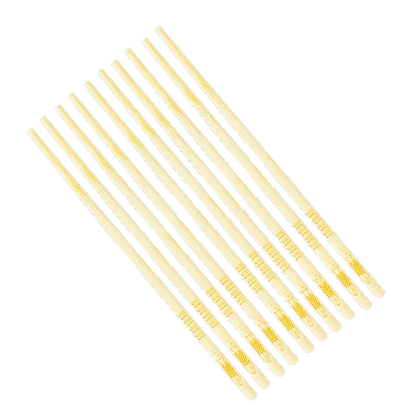 چاپستیک چوبی بامبو طرح ماهی ( چوب غذاخوری ) بسته 10 عددی (5 جفت) کد Gw51001028