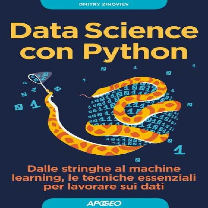 خرید و دانلود نسخه کامل کتاب Data Science con Python - Dalle stringhe al machine learning, le tecniche essenziali per lavorare sui dati