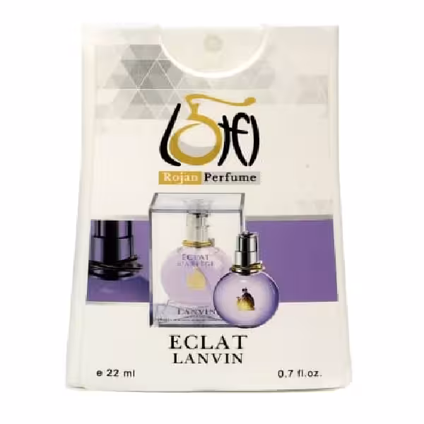 عطر جیبی زنانه روژان مدل اکلت لانوین حجم 22 میلی لیتر